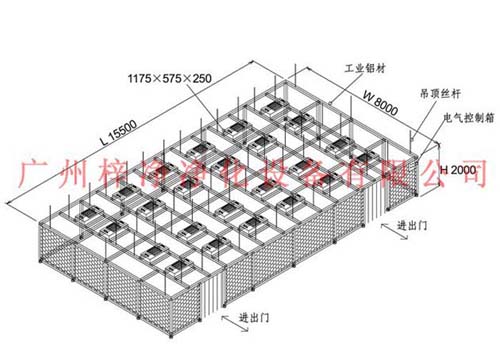 潔凈棚設計方案圖